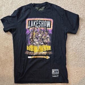 Mitchell & Ness Black Lakeshow Tee